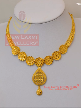 Gold Necklace for Women Under 10 Grams14