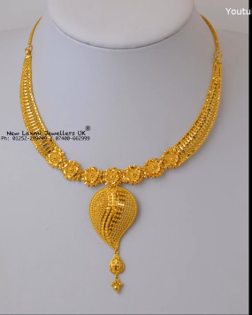 Gold Necklace for Women Under 10 Grams2