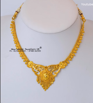 Gold Necklace for Women Under 10 Grams5