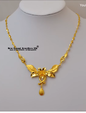 Gold Necklace for Women Under 10 Grams9