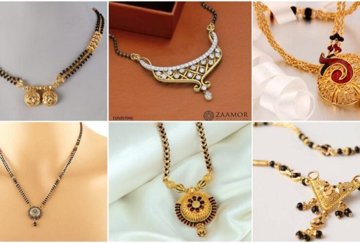 Latest Beautiful Gold Long Mangalsutra Designs