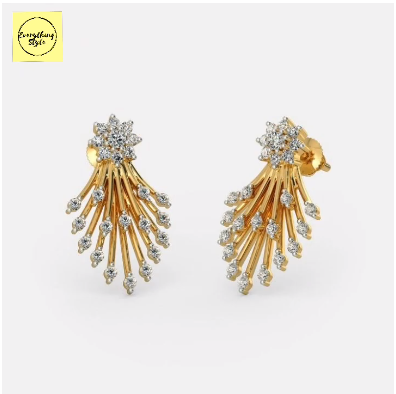 Latest Daily Wear Gold Stud Earring Designs6