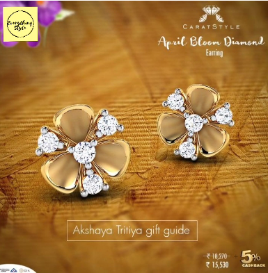 Latest Daily Wear Gold Stud Earring Designs7