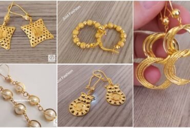 Latest Designer Gold Earrings Designs