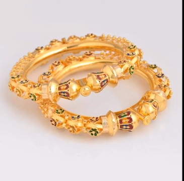 Latest Gold Bangle Designs15