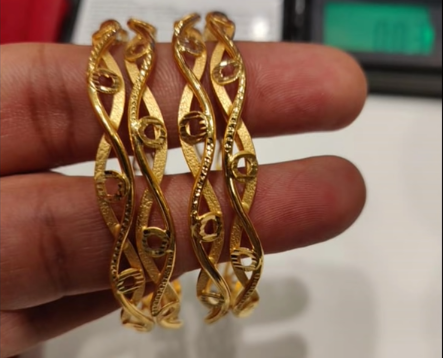 Latest Gold Bangle Designs6