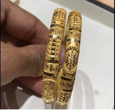 Latest Gold Bangle Designs7