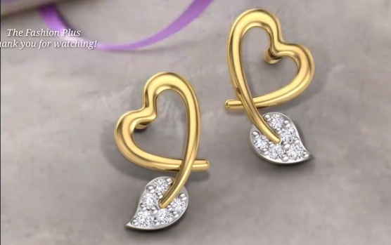 Latest Gold Ear Stud Designs20