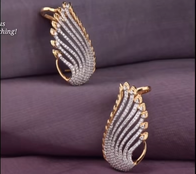 Latest Gold Ear Stud Designs5