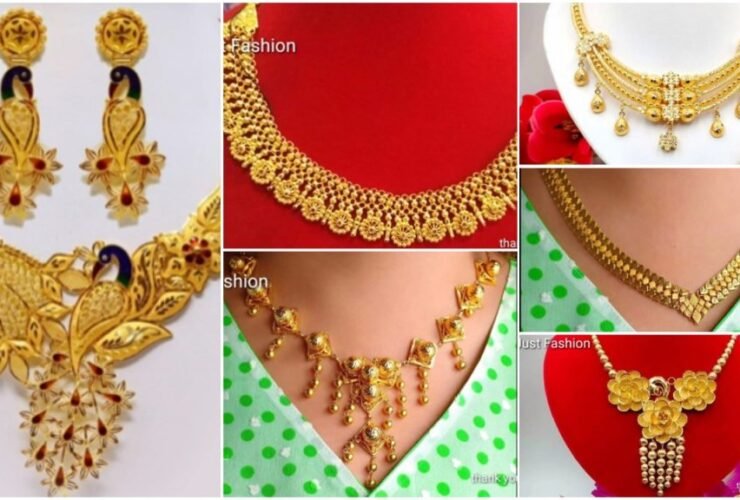 Latest Gold Necklace Designs