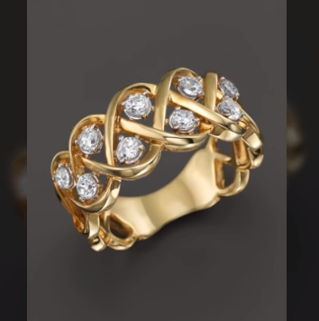 Top Stylish Gold Ring Designs25