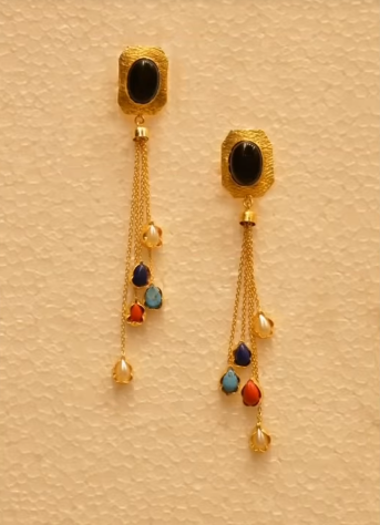 Trendy Gold Earring Designs3