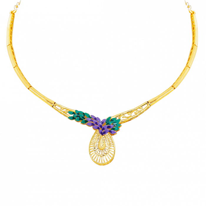 16 Gram Gold Necklace Collections11