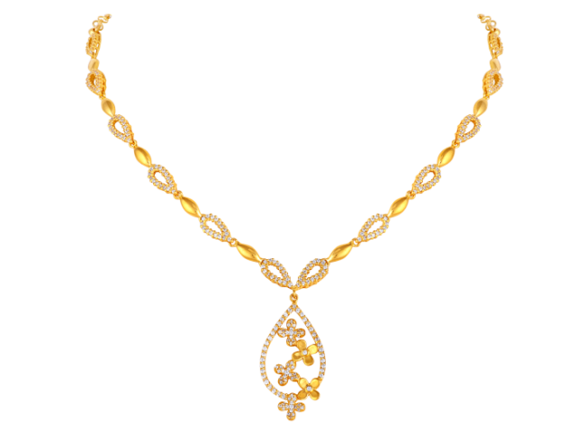 16 Gram Gold Necklace Collections13