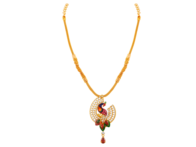 16 Gram Gold Necklace Collections23