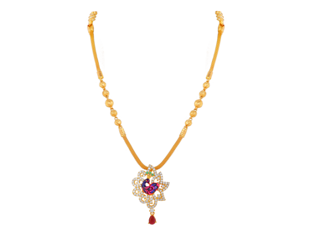 16 Gram Gold Necklace Collections24