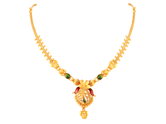 16 Gram Gold Necklace Collections4