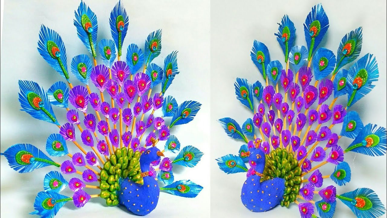 3D Peacock Wall Hanging1