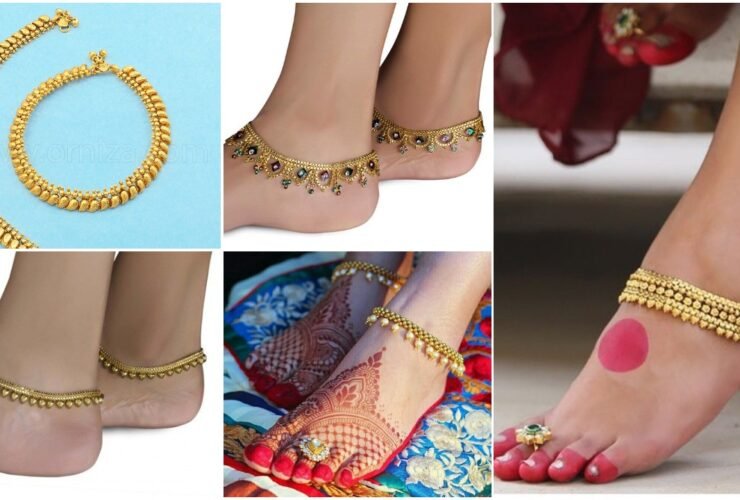 Bridal Gold Anklet Designs