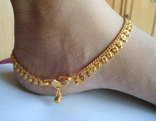 Bridal Gold Anklet Designs3