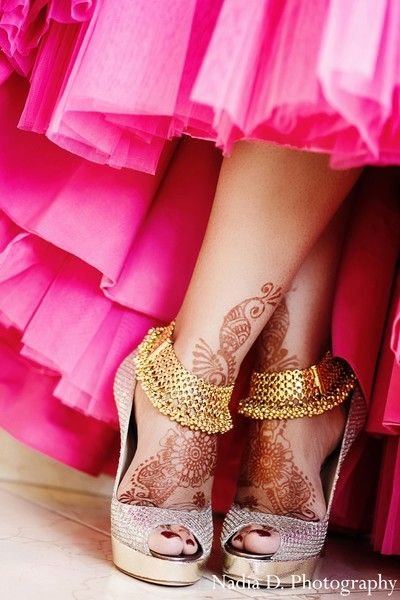 Bridal Gold Anklet Designs5