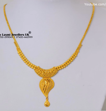 Light Weight Gold Necklace for Women Under 10 Grams6