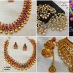 Stylish Gold Necklace Designs Collection