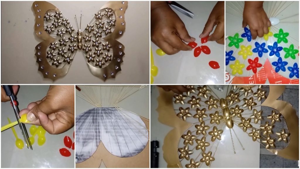 How to Make Decorative Butterfly Wall Hanging