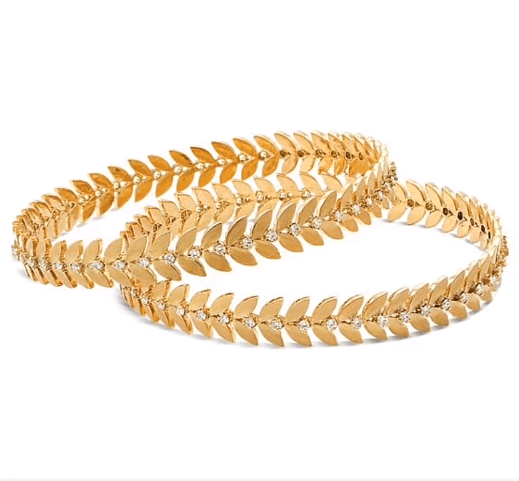 Light Weight Gold Bangles Jewellery Collection 1