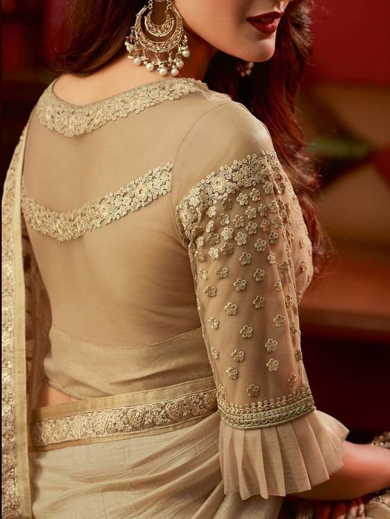 Stunning Net Blouse Designs 1