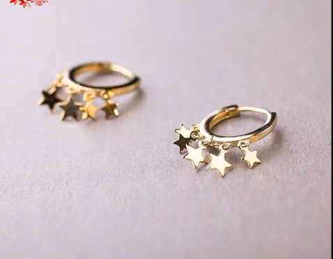 Simple Daily Wear Gold Earring Design 11