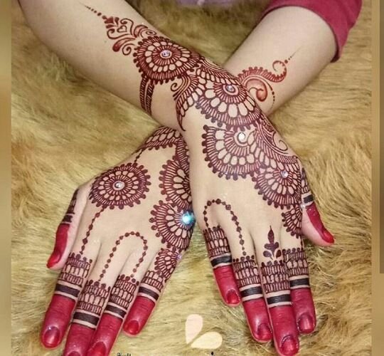 Easy Mehndi Designs for Starters 11