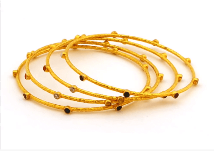 Light Weight Gold Bangles Jewellery Collection 12