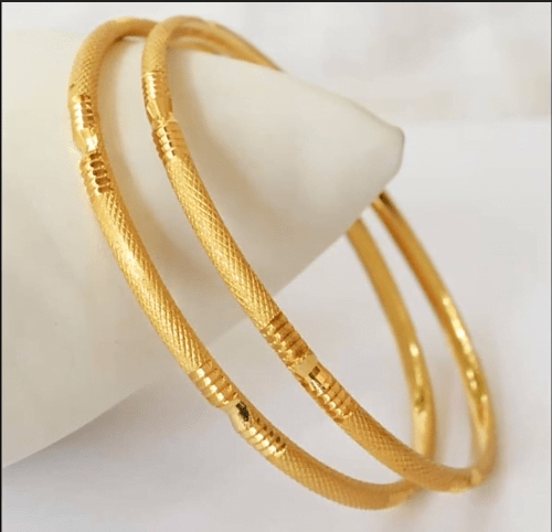 Light Weight Gold Bangles Jewellery Collection 13