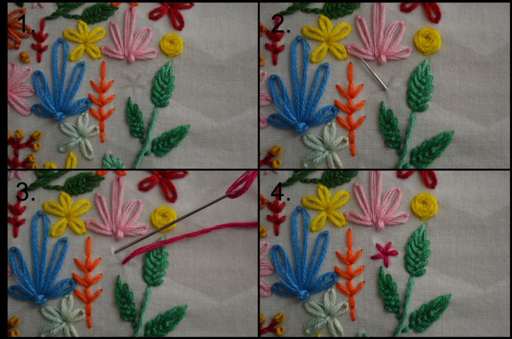 Rainbow Forest Embroidery 13