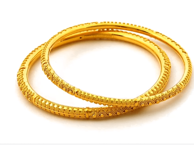 Light Weight Gold Bangles Jewellery Collection 15