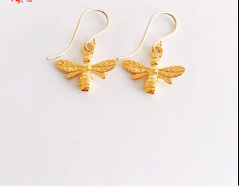 Simple Daily Wear Gold Earring Design 17