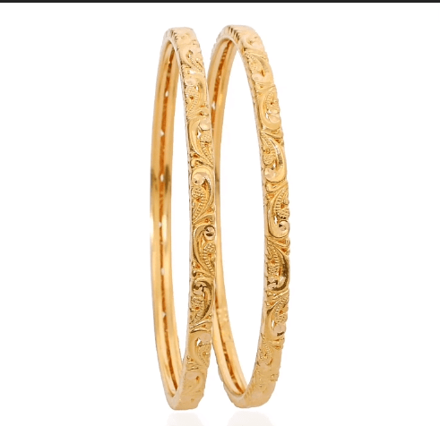 Light Weight Gold Bangles Jewellery Collection 18