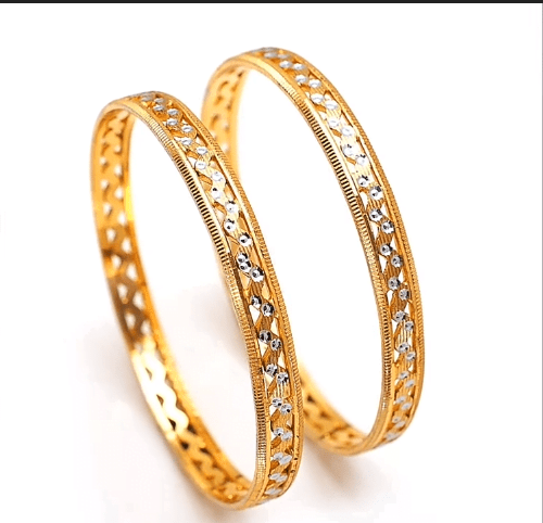 Light Weight Gold Bangles Jewellery Collection 21