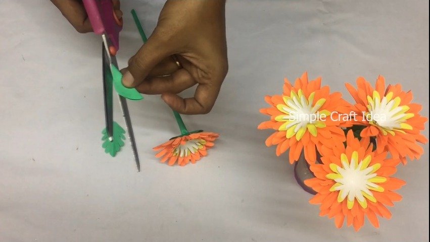 Making Paper Flowers Step by Step 23