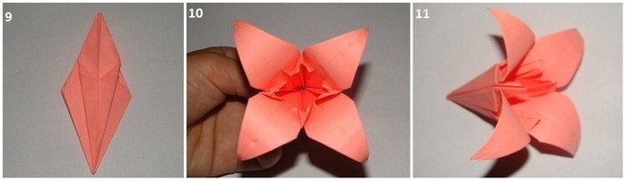 Origami Lily 4