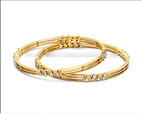 Light Weight Gold Bangles Jewellery Collection 5