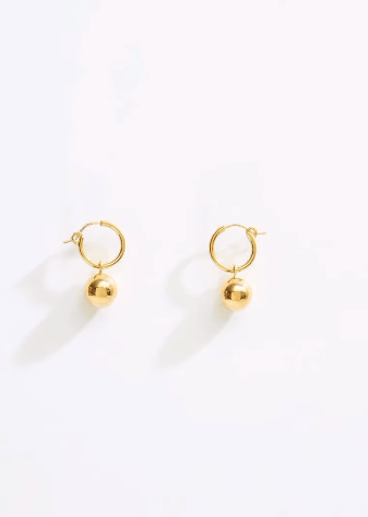 Simple Daily Wear Gold Earring Design 5