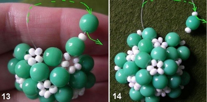 How To Make A Beaded Keychain 5