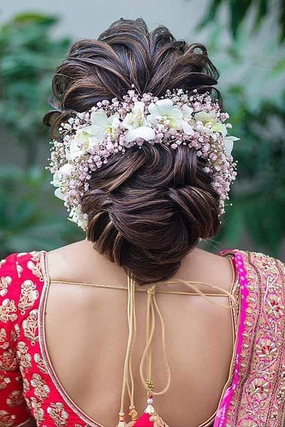 Beautiful Wedding Hair Bun 5