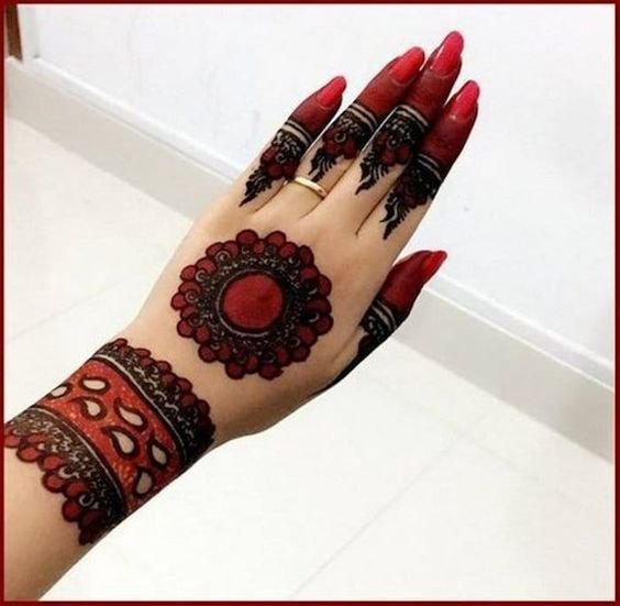 Easy Mehndi Designs for Starters 6