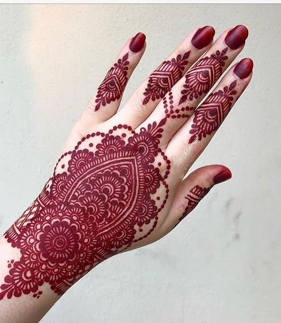 Easy Mehndi Designs for Starters 7