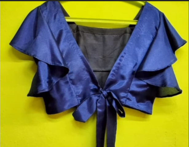 Bow Style New Blouse Design 9