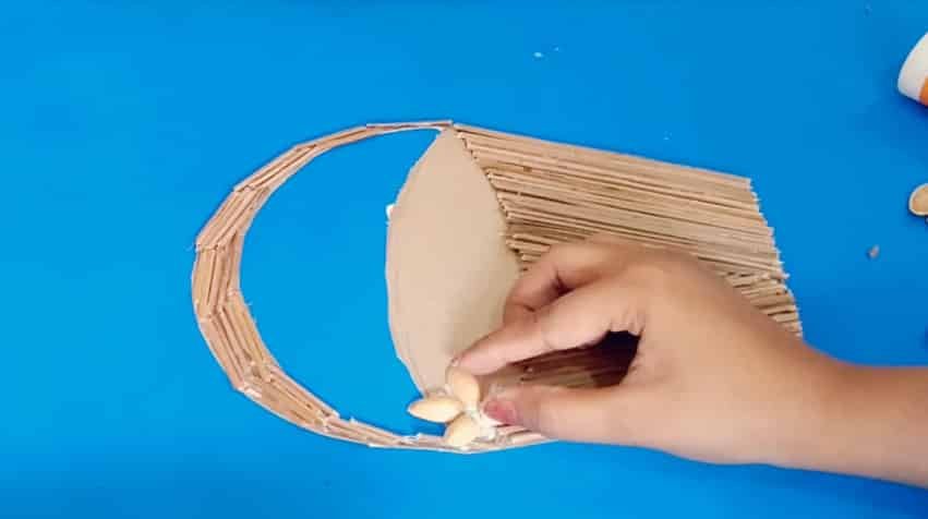 How to do Pistha Shell Wall Art 9