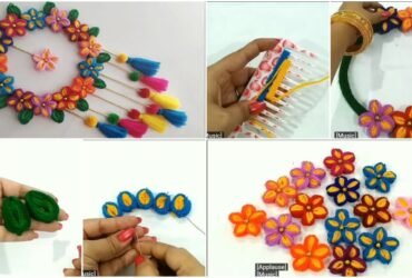 How to Make Wall Hanging out of Wool